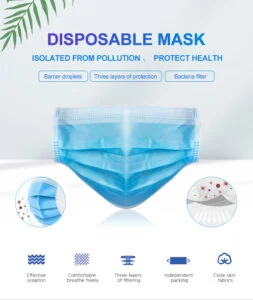 3ply medical face mask specifications