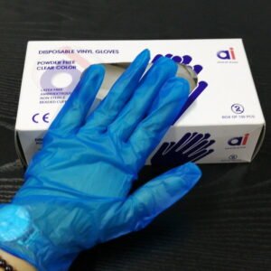 vynil gloves package