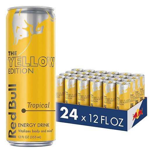 energy drink yellow edition tropical 12 fl oz