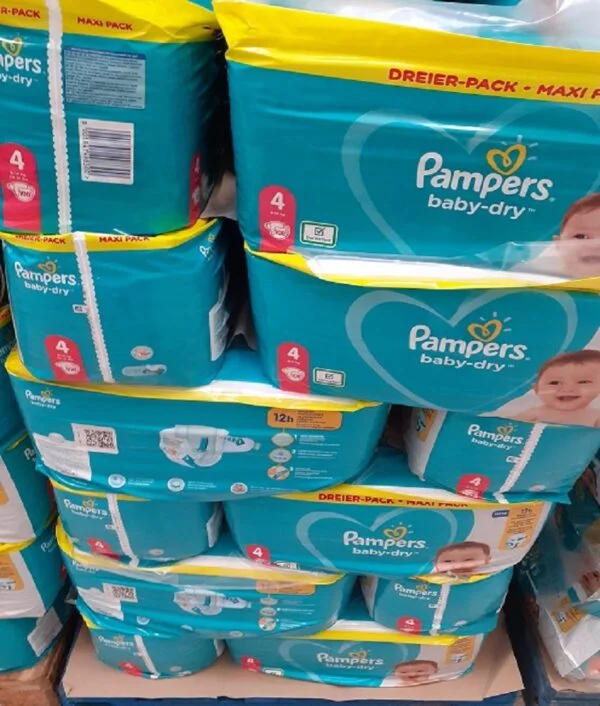 pampers wholesale stock