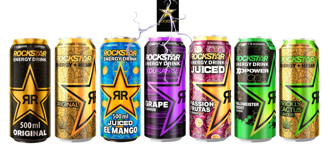 wholesale rockstar energy drinks of different flavors