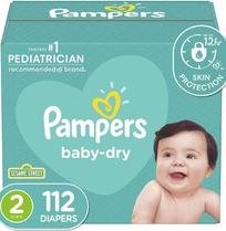 Pampers baby dry size 2 112 diapers pack