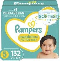 pampers swaddlers size 5