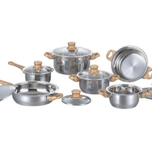 wholesale stainless steel pot sets in bulk