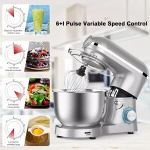 6 speed control kitchen food processor