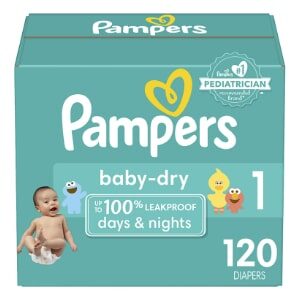 Pampers baby dry days and nights size 1