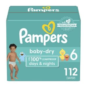 baby dry 112 diapers per box