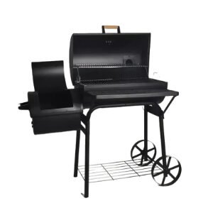 charcoal BBQ Grill with wheels