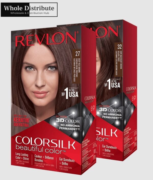 Revlon ColorSilk Hair Dye No Ammonia available in bulk at wholesale prices