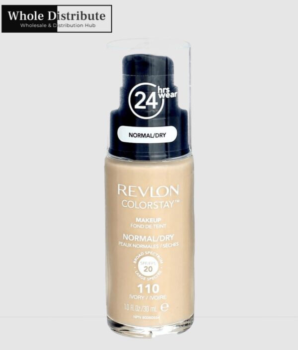 Revlon ColorStay Makeup for Normal Dry Skin Ivory 110 available in bulk at wholesale prices