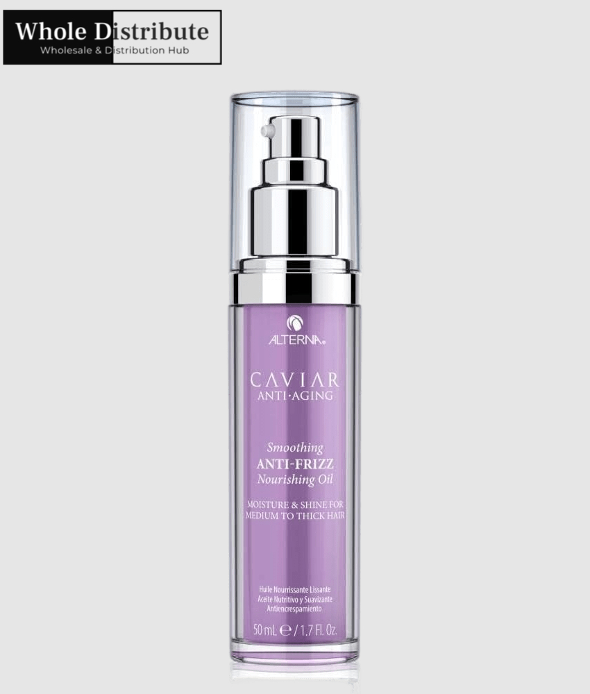 alterna caviar smoothing anti frizz nourishing oil 50ml available in bulk at wholesale prices.